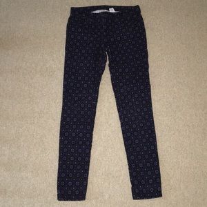 Girls’ Crewcuts Patterned Skinny Corduroys